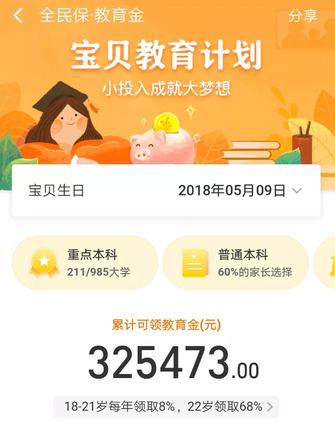支付寶全民保教育金靠譜嗎？坑不坑看完才知道